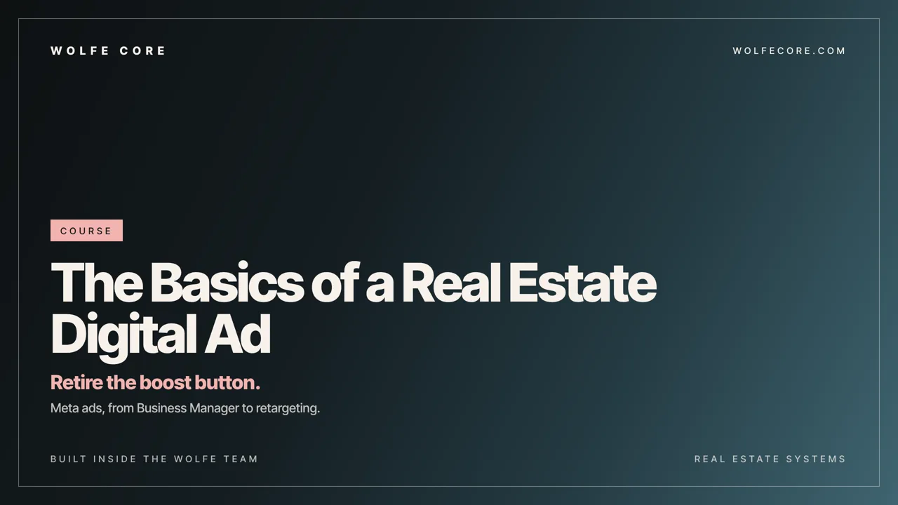 The Basics of a Real Estate Digital Ad